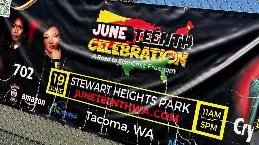 Photo: A Juneteenth celebration took place in Tacoma....
